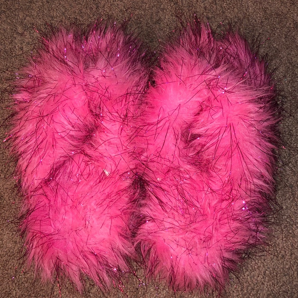 Justice girls flip flop slippers